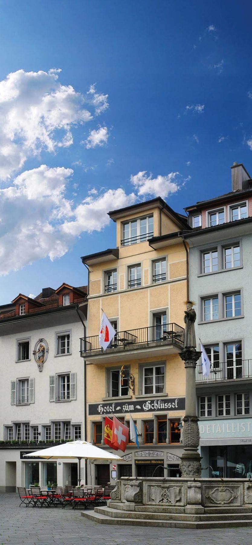 Boutique Hotel Schlüssel seit 1545 Luzern Exterior foto